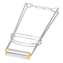 Cook Chef Stainless Steel Folding Hot Dish Plate Clip Tong J4R6