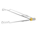 Cook Chef Stainless Steel Folding Hot Dish Plate Clip Tong J4R6