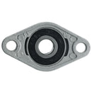 KFL08 8mm Mounted Block Cast Housing Self-aligning Pillow Bearing R8B2