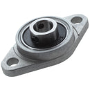 KFL08 8mm Mounted Block Cast Housing Self-aligning Pillow Bearing R8B2