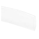 Ratio 2:1 25mm Dia Clear Polyolefin Heat Shrinkable Tube 2M 6.6Ft
