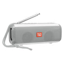 Portable bluetooth Wireless Speaker Dual Drivers FM Radio TF Card 3D Stereo LED Light Subwoofer with Mic