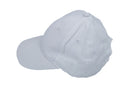 Kids Plain Baseball Cap Girls Boys Junior Childrens Hat Summer-White