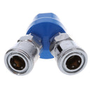 Air Compressor Connector 1 to 2 Splitter Connector New N3F5