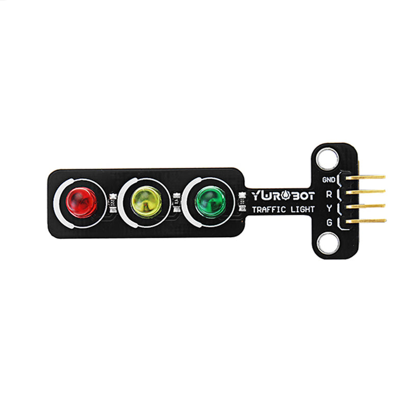 5pcs LED Traffic Light Module Electronic Building Blocks Board For