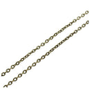 Woman Girl Flower Bird Print Ellipse Pendant Lobster Clasp Necklace Bronze  R6N2