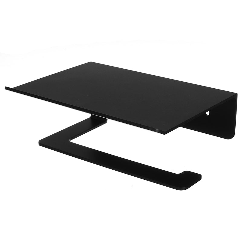 Wall Mounted Toilet Roll Tissue Paper Shelf Holder Bathroom Accessory