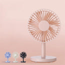 Well Star WT-F8 Portable Mini USB Fan Desktop Fans Air Cooler Silent Air Cooling Fan  Small Fans For Home Office Room Student Dormitory