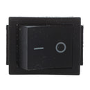 2 Pcs Black 4 Pins DPST On/Off Rocker Switch AC 250V/15A 125V/20A E7O4