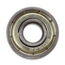 10 Pcs 17mm x 6mm x 6mm Single Row Shielded Deep Groove Ball Bearing 606ZZ C3J4