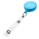 Retractable Ski Pass ID Card Badge Holder Key Chain Reels With Clip Light B