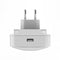 Multifunction USB Wall Socket LED Socket Night Light Plug-in Wall Warm White Light Control On/OFF Plug Socket Power Strip EU/US