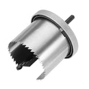 Drillpro 7pcs 26mm-63mm Bi-metal Hole Saw Cutter Metal Passette Woodworking Drill Bits