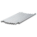 10 Pcs High Speed Steel Lathe Round Bar Milling Cutter 6mm x 100mm