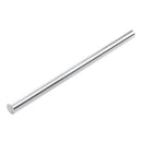 10 Pcs High Speed Steel Lathe Round Bar Milling Cutter 6mm x 100mm