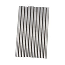 10 Pcs High Speed Steel Lathe Round Bar Milling Cutter 6mm x 100mm