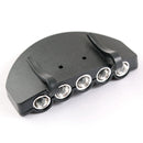 5 LED Light Under the Brim Cap Hat Headlamp Light for Hunting Fishing Hikin