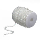 99 FT Garland Diamond Strand Acrylic Crystal Bead Wedding Decoration T8R9