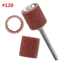 52pcs 80 120 Grit Sanding Drum Sleeves Sander with 2 Mandrels for Dremel Rotary Tool