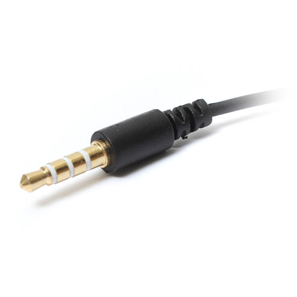 5Pc/Set 3.5mm 4 Pole Jack Male to Female Earphone Headphone Audio Extension Cable 1M 3Feet