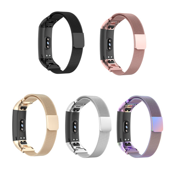 Bakeey Milanese Stainless Steel Adjustable Watch Band Strap for Huawei Honor Band5&4 Smart Watch