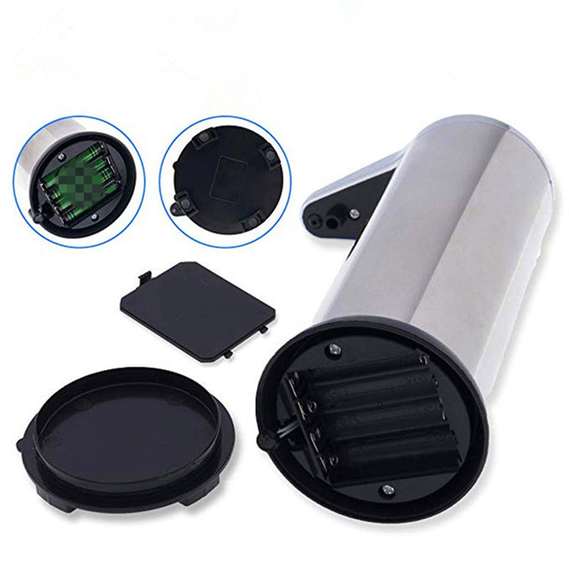 250ml Automatic Chrome Bathroom Kitchen Liquid Soap Dispenser No-Touch Hand Free