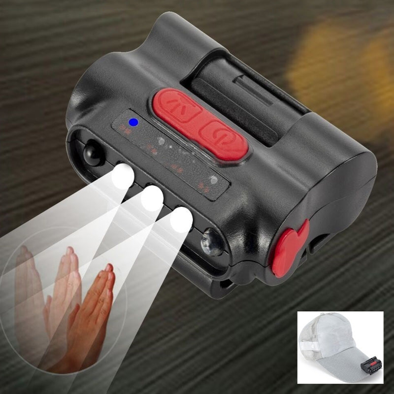 MT-B03 8000 Lumens Fishing Lamp Mini USB Charging Hat Clip Induction Headlight For Camping Hunting