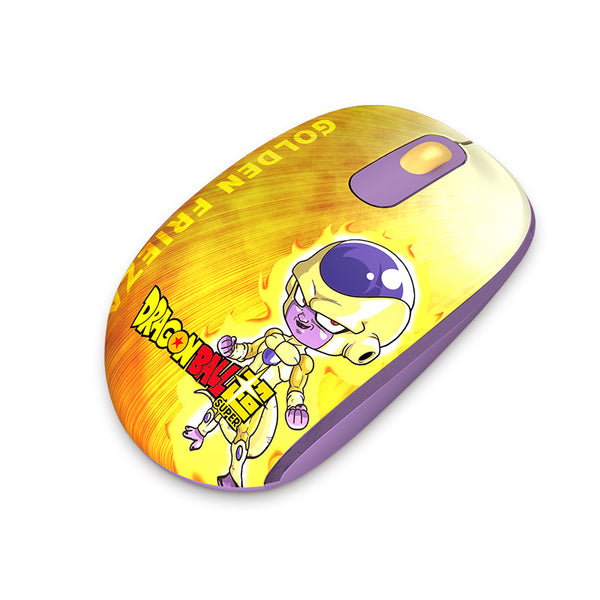 AKKO Smart 1 Dragon Ball Super 2.4G Wireless Golden Frieza Optical Mouse for Laptop or PC