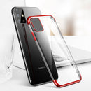 Bakeey Plating Ultra-thin Transparent Soft TPU Shockproof Protective Case for Samsung Galaxy A51 2019