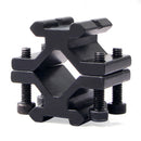 KALOAD QQ07-B Tactical Rail Clamp Mount Adapter Scope Sight Rail Mount Holder Laser Torch Bracket