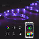 LUSTREON Max 30W Mini USB Power Supply bluetooth APP Smart RGB LED Strip Light Controller DC5V