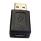 USB A Male to Mini USB Female Adapter (Black) R6F6