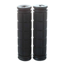Mountain Bike Grips screw handles handlebars Trekking Soft Rubber 1 pair Bl C3W4