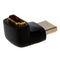 Three (3) Pack of HDMI 270 Degree/Right Angle Connectors/Adapters M5G9