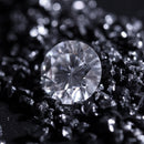 White Moissanite Diamond G Color 0.78cts 6mm Round Shape VS2 Clarity Wedding Jewelry