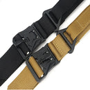 ENNIU DS3 125CM Zinc Alloy Heavy Duty Tactical Belt Outdoor Nylon Leisure Waist Belts