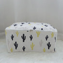 Honana Signature Cotton Storage Bag Portable Folding Organizer Quilt Bag Pouch Washable Container