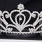 Fashion Wedding Party Bride Crown Rhinestones Headband with Comb Tiara Whit N1N4
