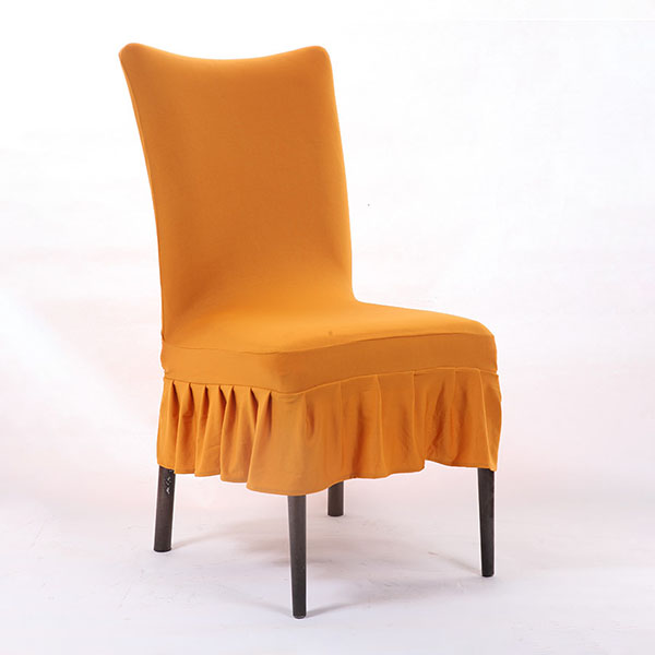 Honana Elegant Pure Color Elastic Stretch Chair Seat Cover Dining Room Home Wedding Deco