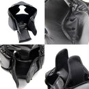 Black Good Headgear Head Guard Training Helmet Kick Boxing Protection Gear F7P3