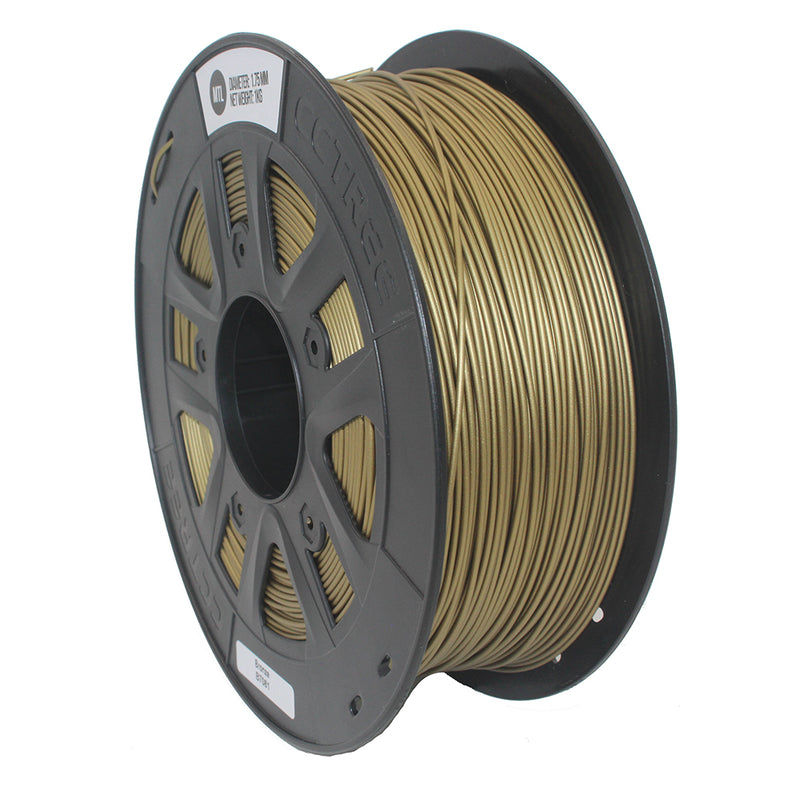 CCTREE 1.75mm 1KG/Roll Metal Bronze/Copper Filled Filament