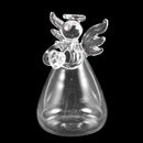 Praying Angel Vases Crystal Transparent Glass Vase Flower Containers HydropoQ1K7