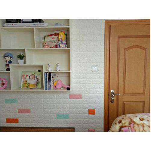 3D Wallpaper Decor Stone Brick PE Foam DIY Wall Sticker