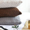 100% Cotton Knit Cushion Covers Decorative Stretchable Pillow Case for Living Room Car Office