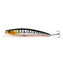 ZANLURE 10pcs/set 11cm 11g Plastic Minnow Wobble Fishing Lure Artificial Hard Crankbait