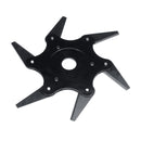 Upgraded Black 6 Teeth Blade Trimmer Head Grass Trimmer Brush Cutter Blade for Lawnmower