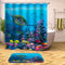 Sea Turtle Waterproof Shower Curtain Home Bathroom Curtains Polyester Fabric Bath Curtain
