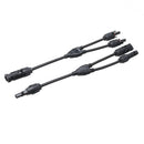 1 Pair MC4 Y Connector Cable Plug Solar Panel IP67 Branch Connector Solar Panel Adaptor Cable Connectors