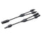 1 Pair MC4 Y Connector Cable Plug Solar Panel IP67 Branch Connector Solar Panel Adaptor Cable Connectors