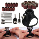 29pcs Drill Carving Positioner Locator with Sanding Bands and Rotary Burr  for Rotary Tool